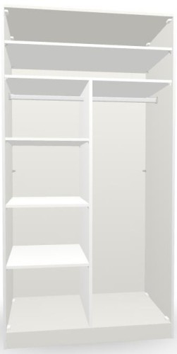 Armoire 2 portes, 102x195 cm